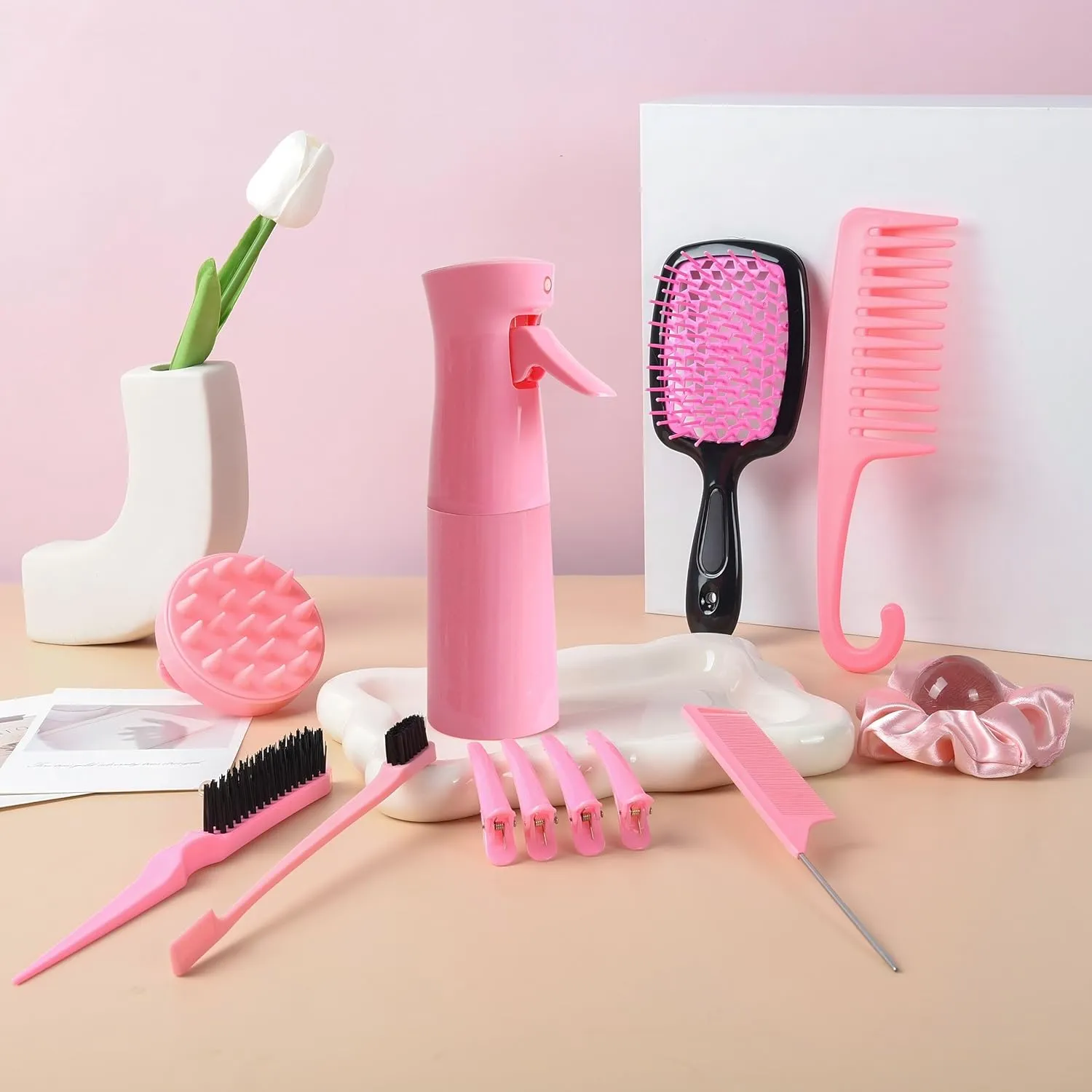 12 Pcs Hair Styling Brush Set - Image 4