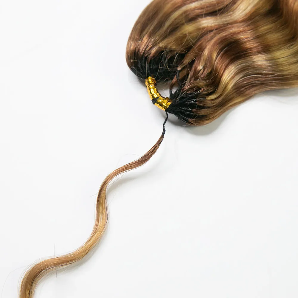 #27/30/613 Mix Color Blend Loose Deep Wave Human Crochet Hair for Boho Braids - Image 3