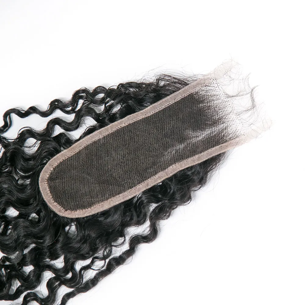 2x6 Invisible HD Lace Closure Water Curly - Image 3