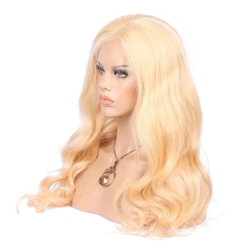 #613 Blonde 13 x 6 Lace Front Wig Human Hair - Image 3