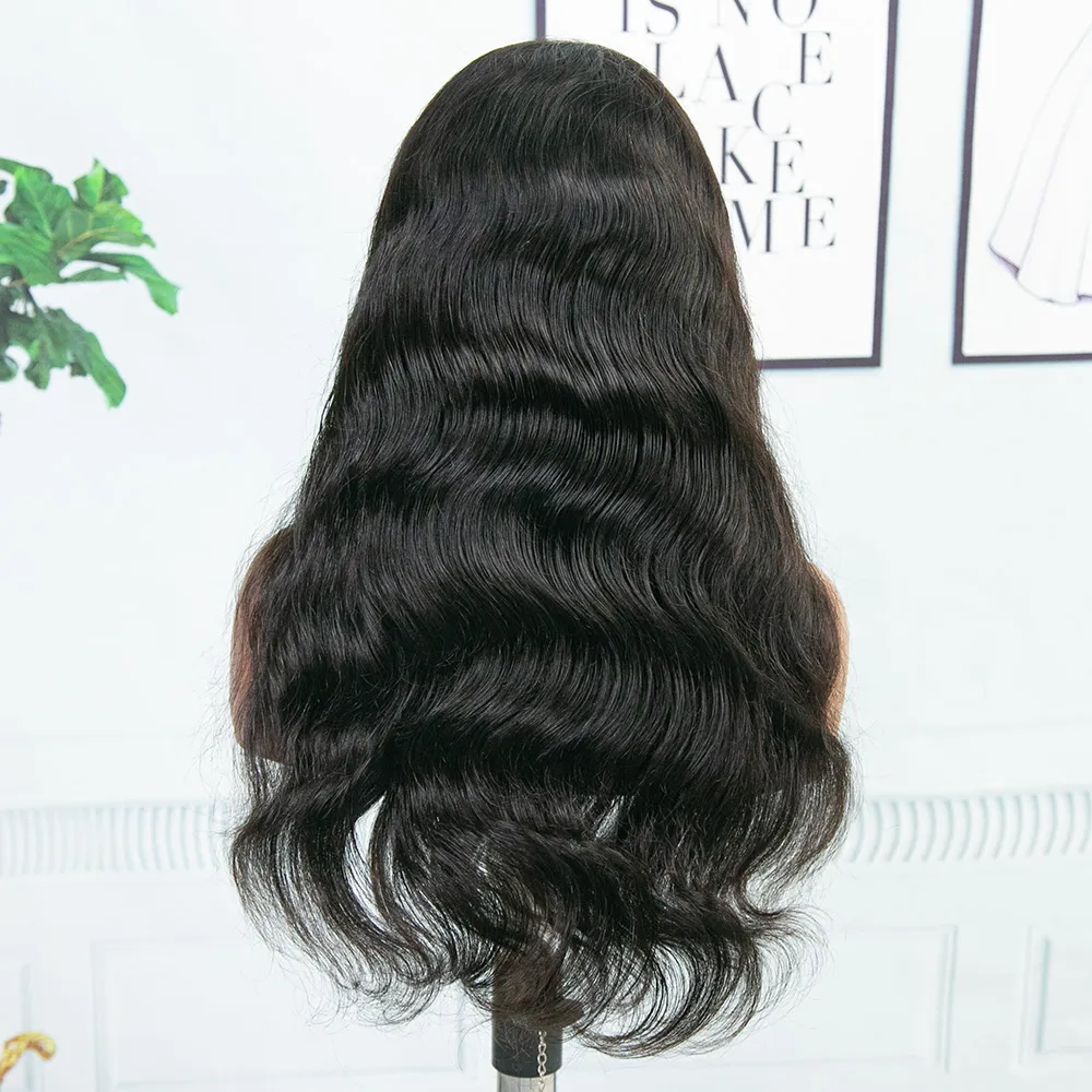 Body Wave Human Hair Half Wig with Drawstring - Image 5
