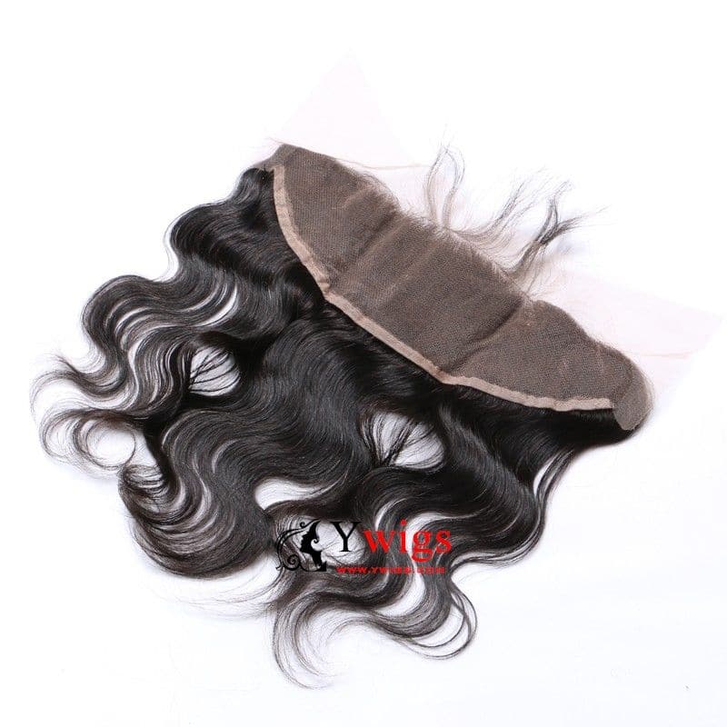 Natural Color Brazilian Hair Body Wave Texture HD Lace 13x4 Lace Frontal LLB04 - Image 3