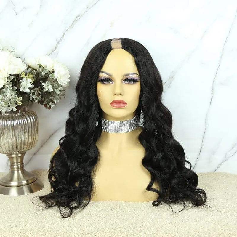 Body Wave Texture Human Hair U Part Wig AU04 - Image 3