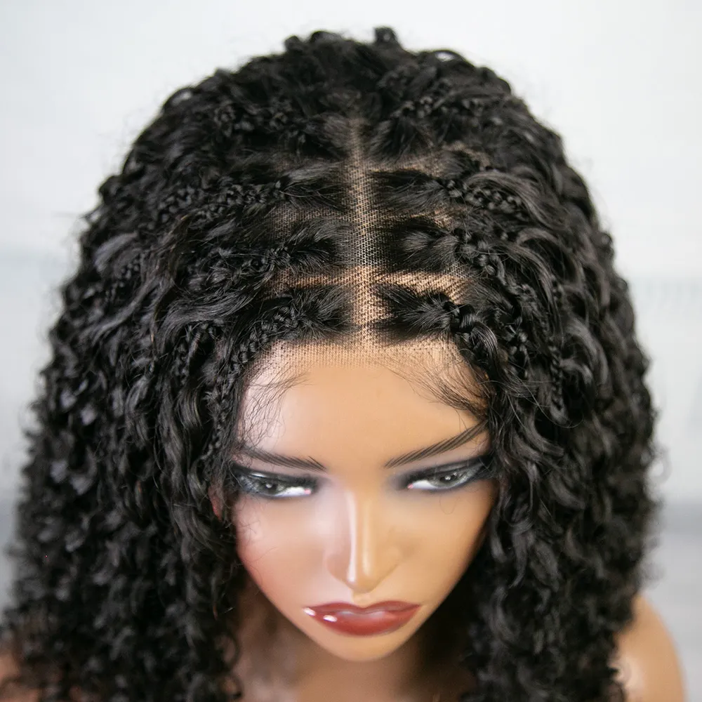 Boho Braids Water Wave 5x5 Lace Closure Wig - Image 5