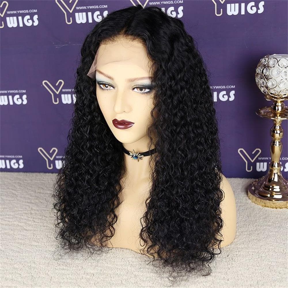 Curly Human Hair 13 x 6 Lace Front Wig A68 - Image 8