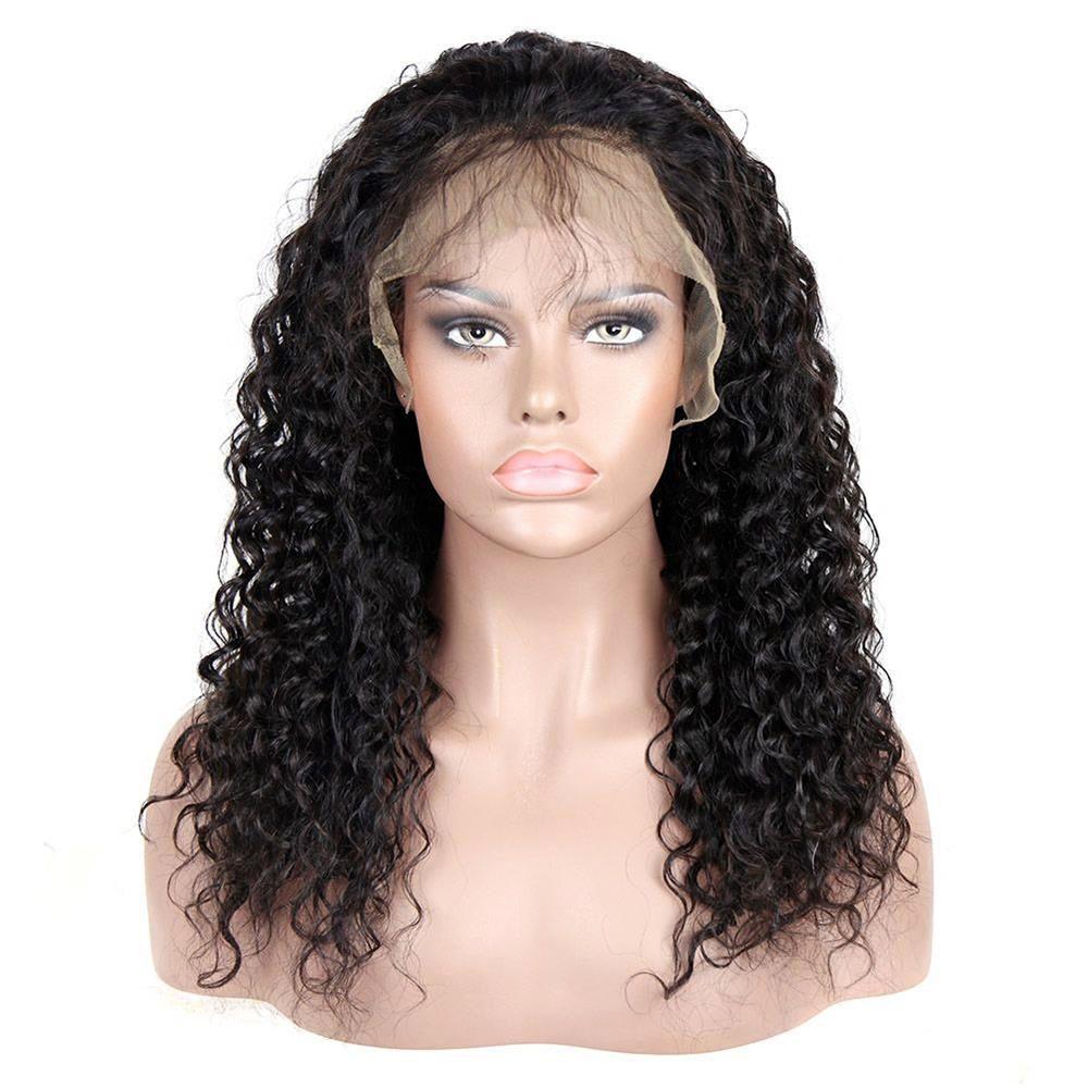 Loose Curly Human Hair 13 x 6 Lace Front Wigs AFB67 - Image 5