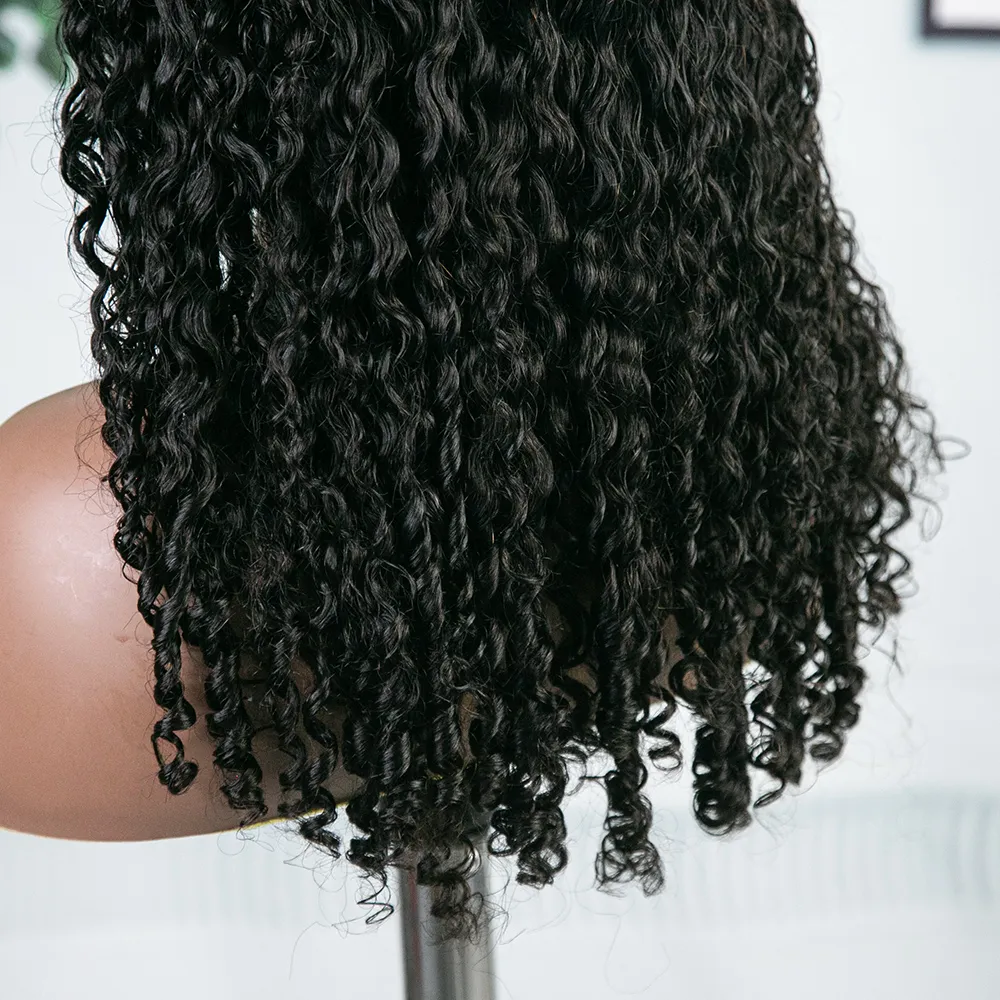 Half Wig & Miracle Knots Braids Human Crochet Hair Extensions - Image 8