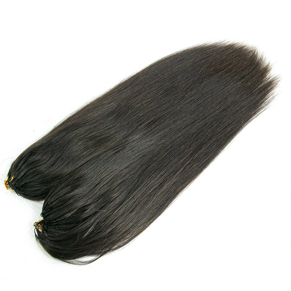 Human Crochet Hair Extensions Silky Straight - Image 6