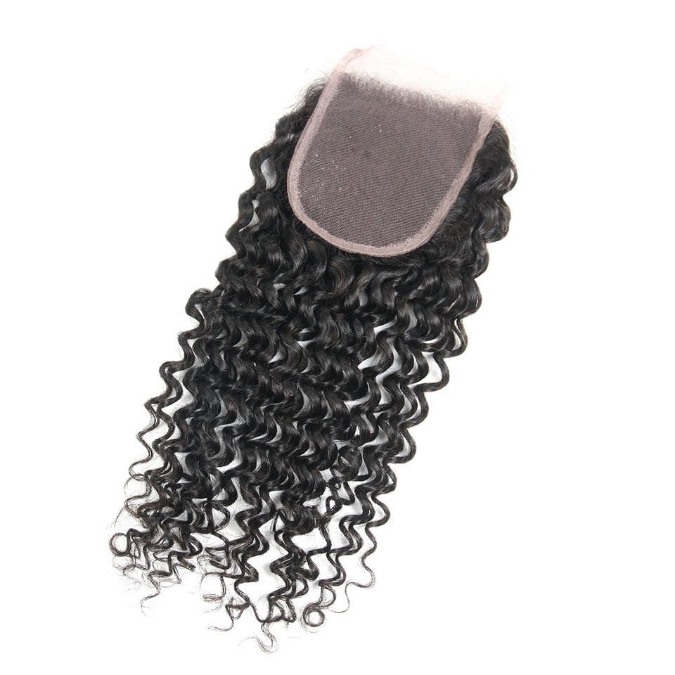 Jerry Curly Brazilian Hair Bundles with 5x5 HD Lace Closure PSB15 - Image 4