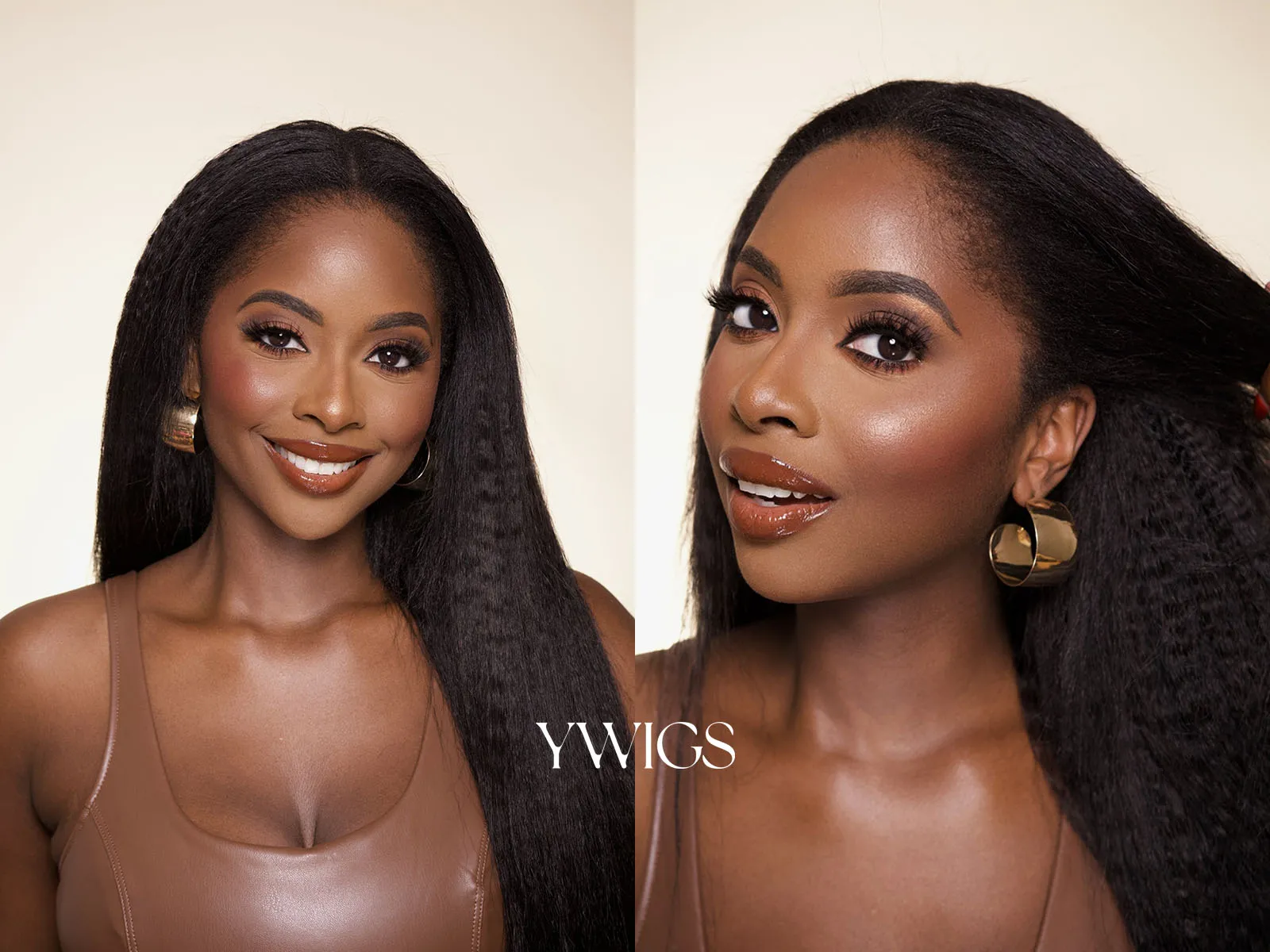 Kinky Straight Human Crochet Hair - Image 5