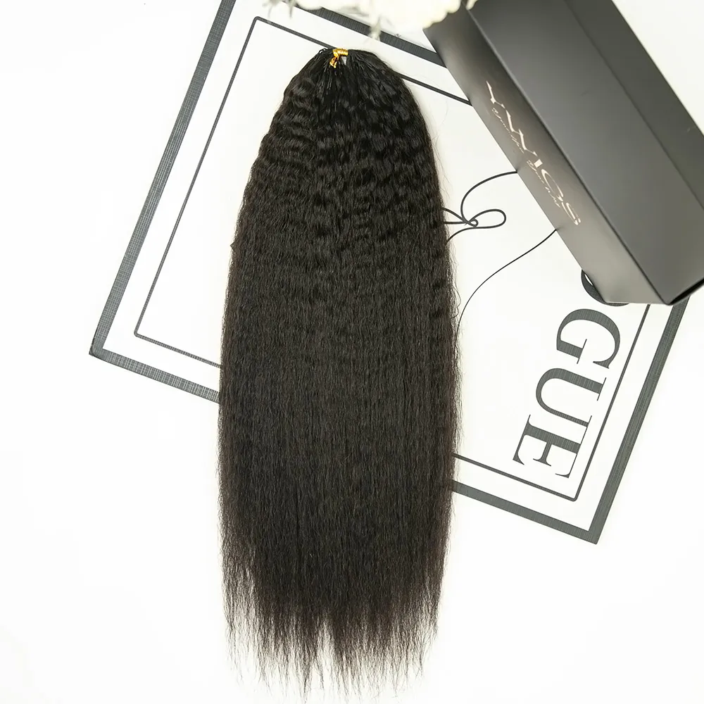 Kinky Straight Human Crochet Hair - Image 8