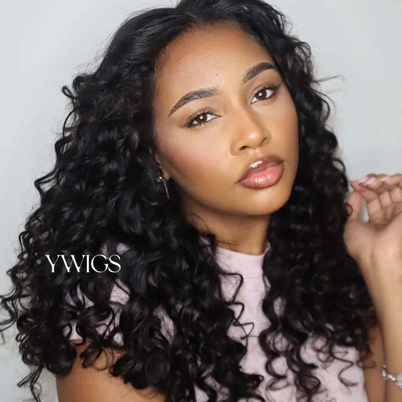 Ywigs Loose Deep Wave Human Crochet Hair for Miracle Knots - Image 3