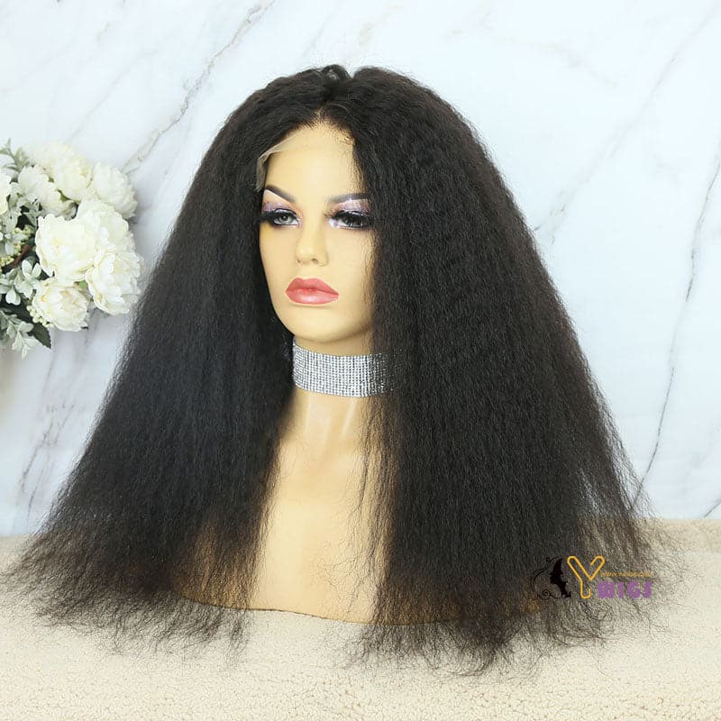 Lola Kinky Straight HD Lace 5X5 Lace Closure Wig - Image 3