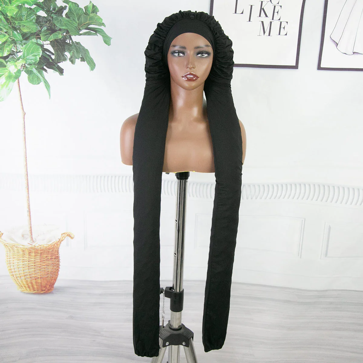 Pantyhose Bonnet for Sleeping - Image 17