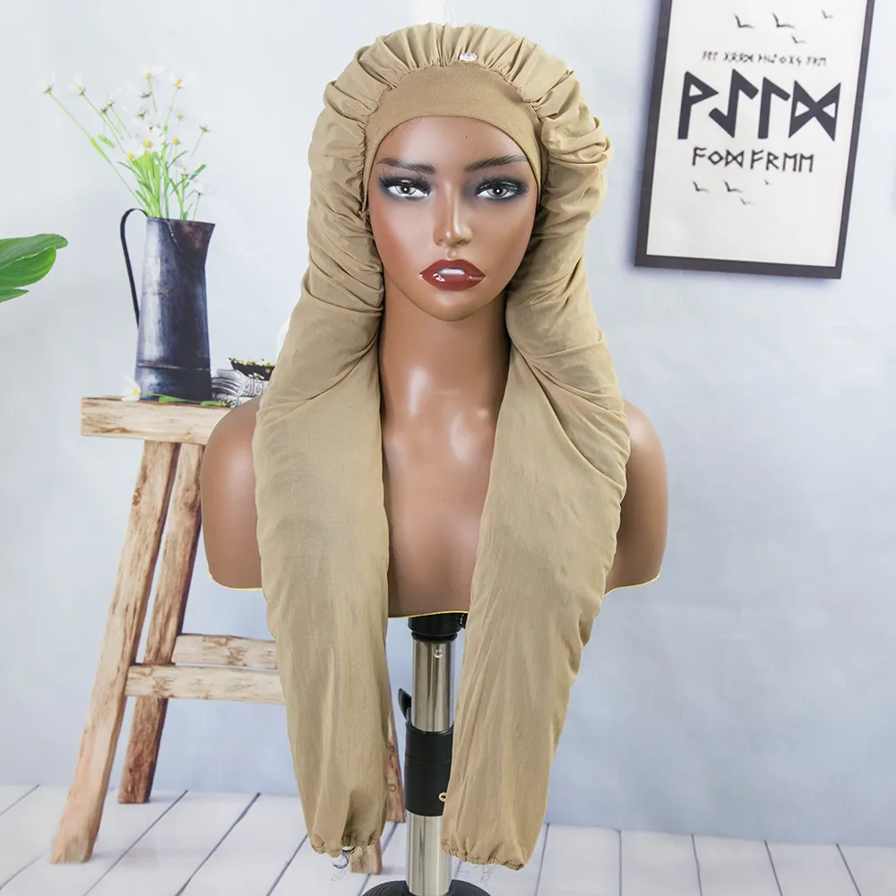 Pantyhose Bonnet for Sleeping - Image 6