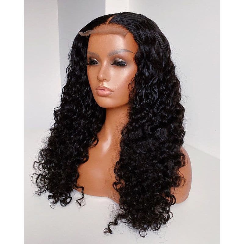 Loose Curly 5×5 Lace Closure Wig AL42 - Image 4