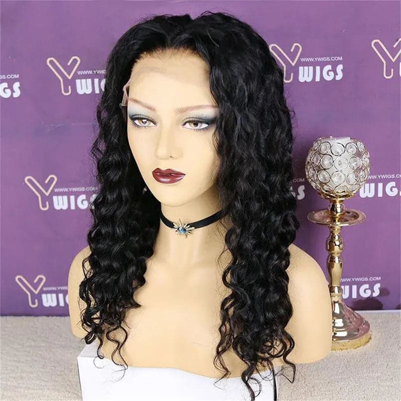 Loose Deep Human Hair 13x6 Lace Frontal Wig AFS63 - Image 3