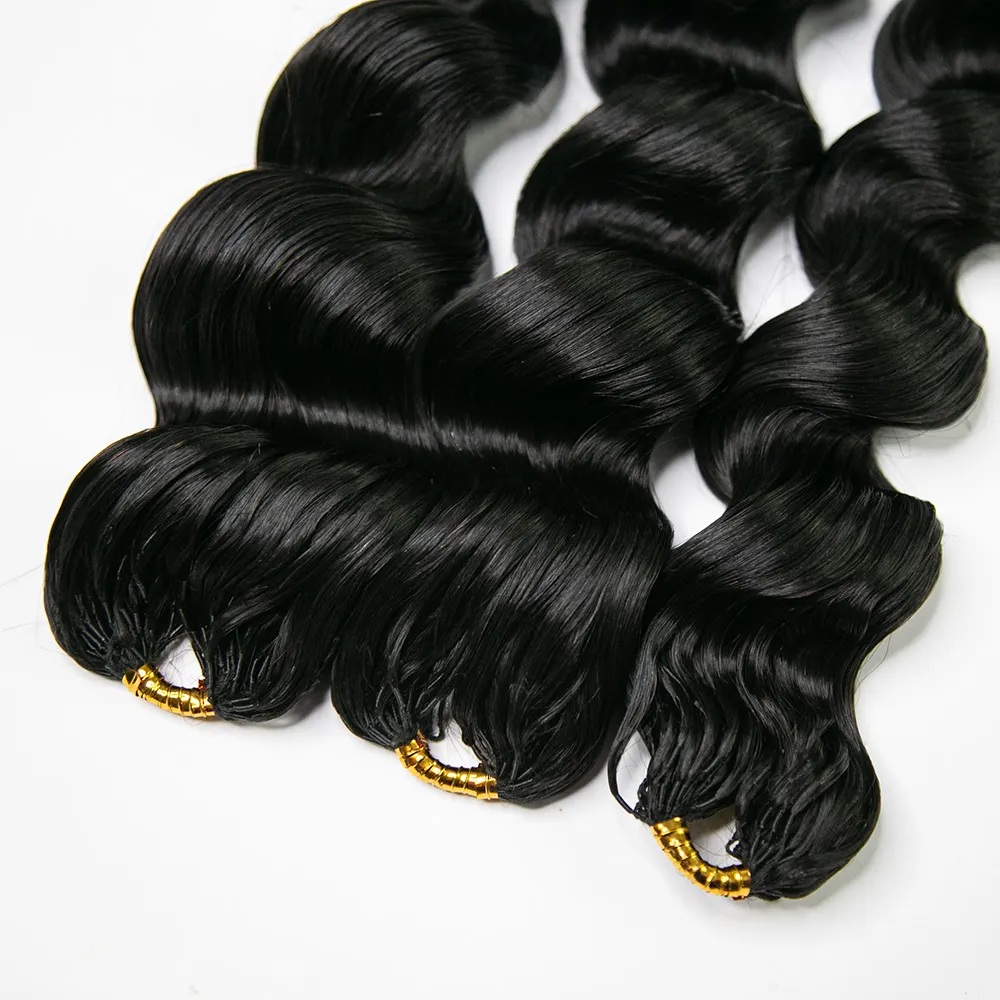 Loose Wave Human Crochet Hair - Image 3