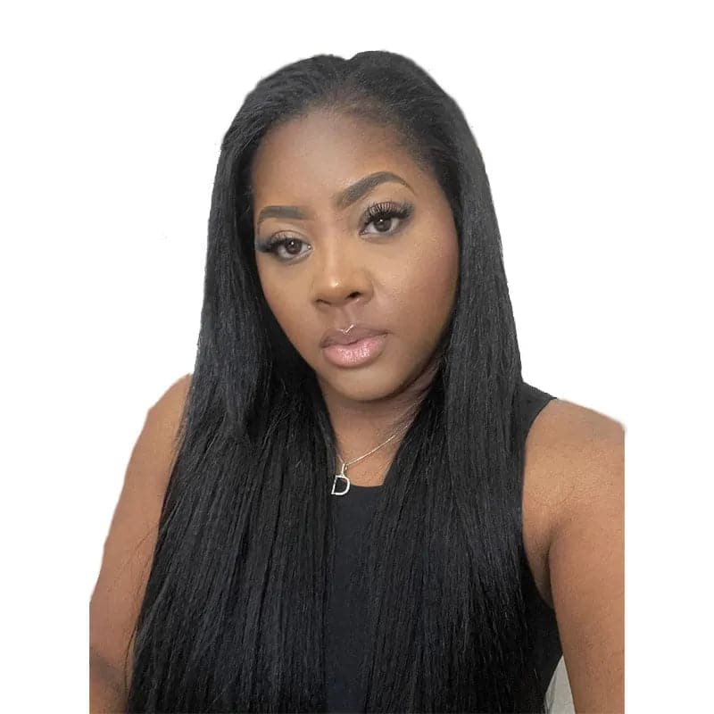 Relaxed Light Yaki Tape In Hair Extension - Image 3