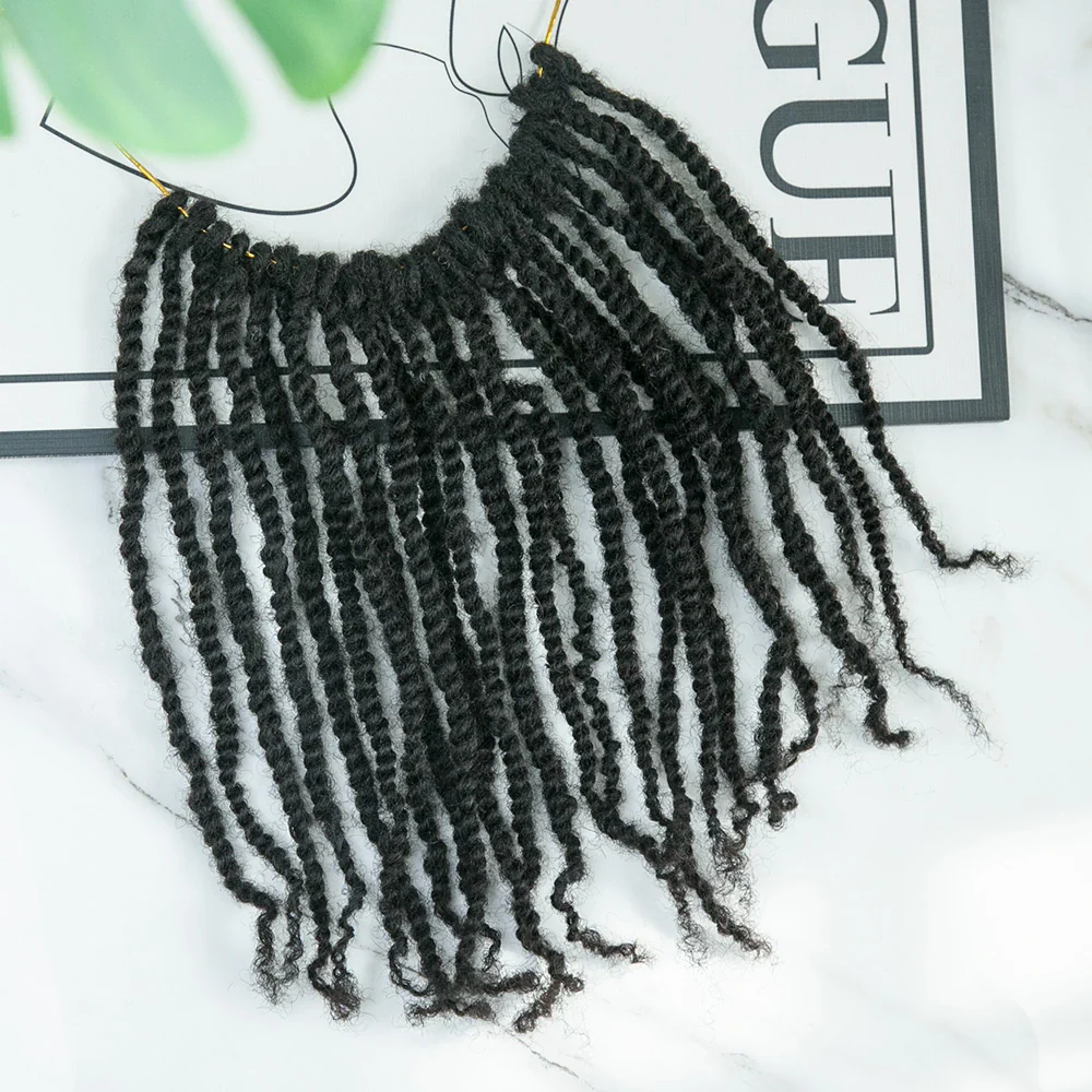 Pre-Twisted Human Passion Twist Crochet Hair - Image 7