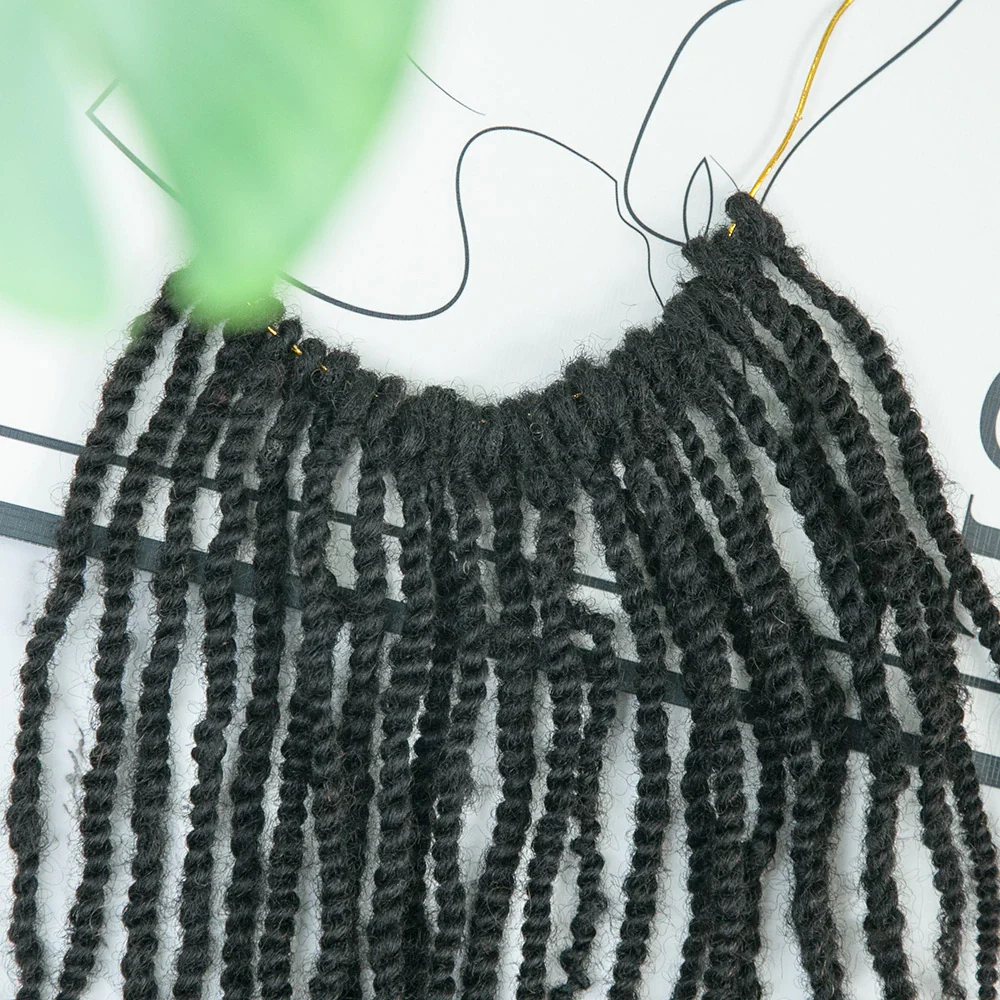 Pre-Twisted Human Passion Twist Crochet Hair - Image 8