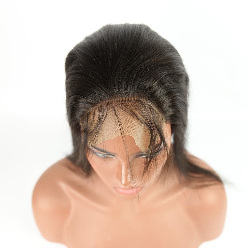 Natural Color Brazilian Hair Straight HD 6X6 Lace Closure BS01 - Image 6