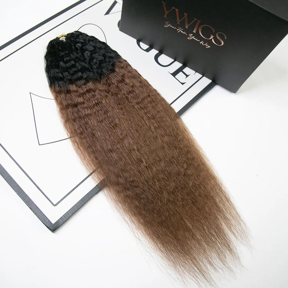 Wholesale - Colored Crochet Hair Extensions Human Hair (50 Strands Per Bundle) - Image 17