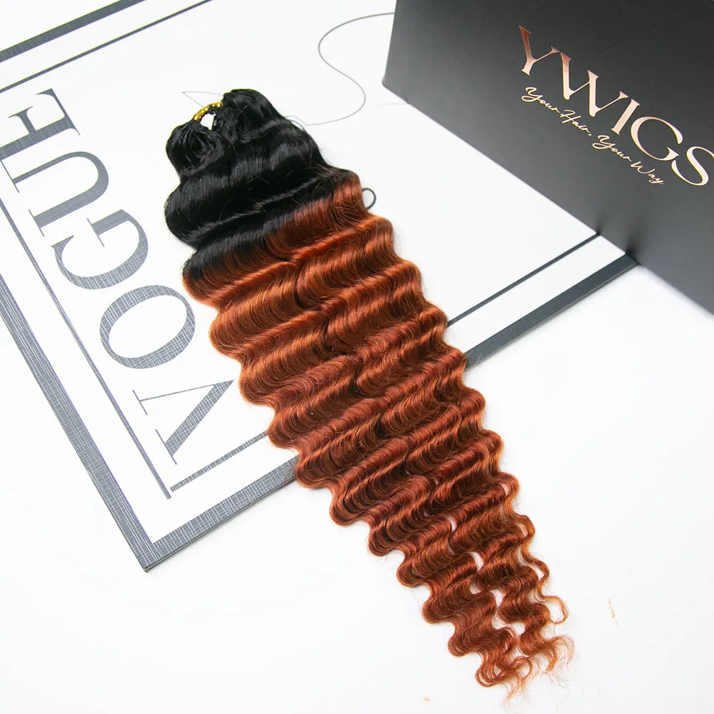 Wholesale - Colored Crochet Hair Extensions Human Hair (50 Strands Per Bundle) - Image 21