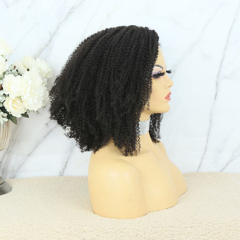 Uche - Afro Kinky Curly HD Lace 5X5 Lace Closure Wig - Image 4