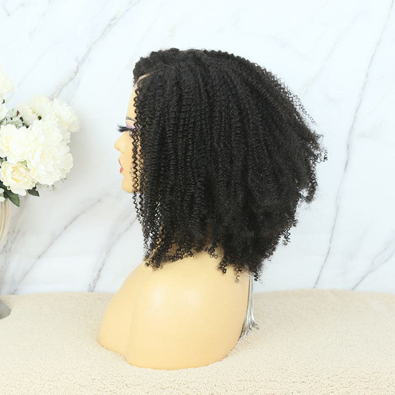 Uche - Afro Kinky Curly HD Lace 5X5 Lace Closure Wig - Image 5