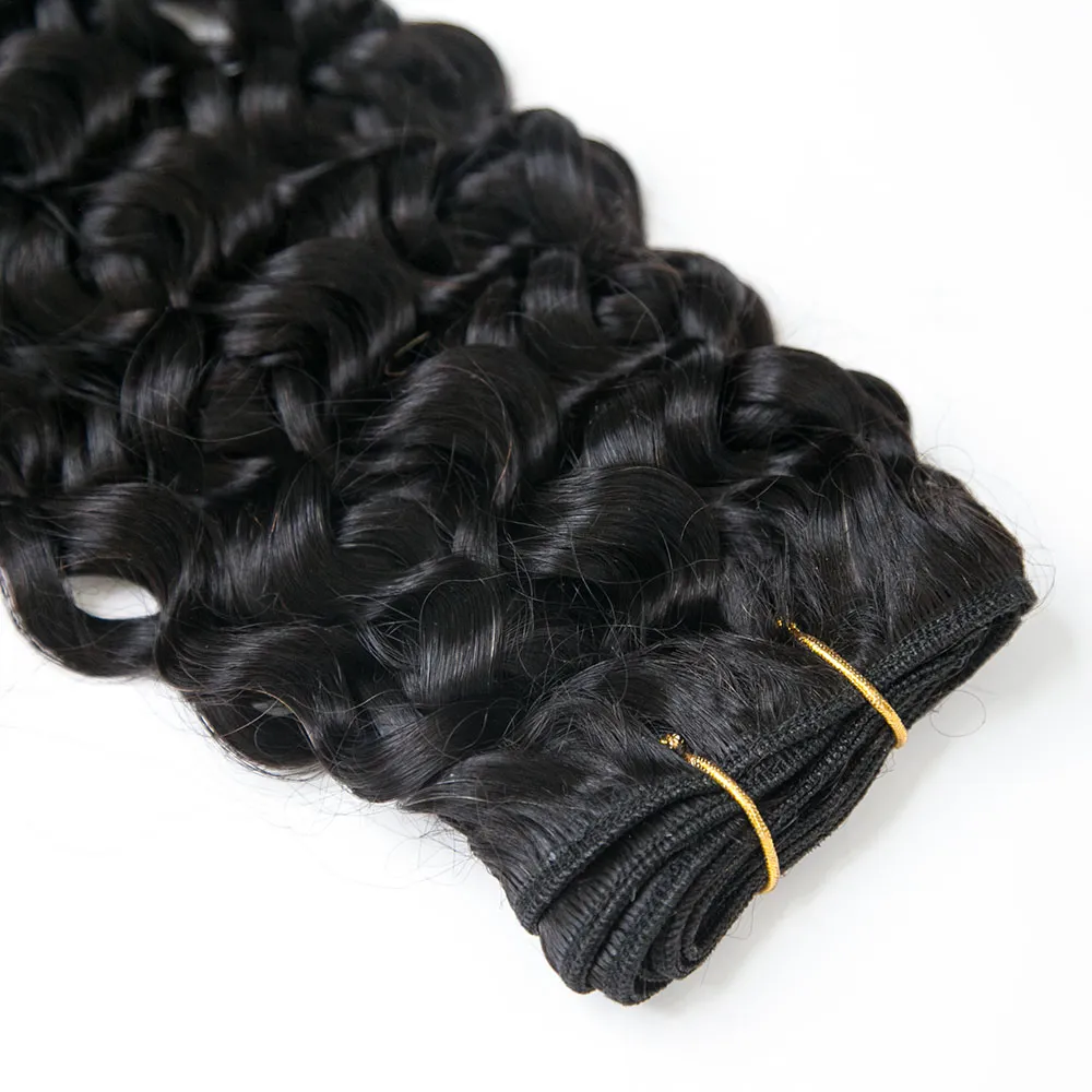 Cambodia Virgin Hair Spanish Curl Weft Bundles Human Hair - Image 6