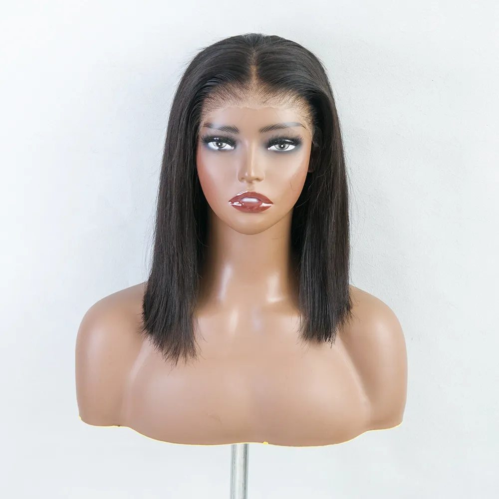💥Flash Sale - Silky Straight Wear Go Pre Cut 9x5 HD Lace Human Hair Bob Wigs (Available to US Customers Only) - Image 3