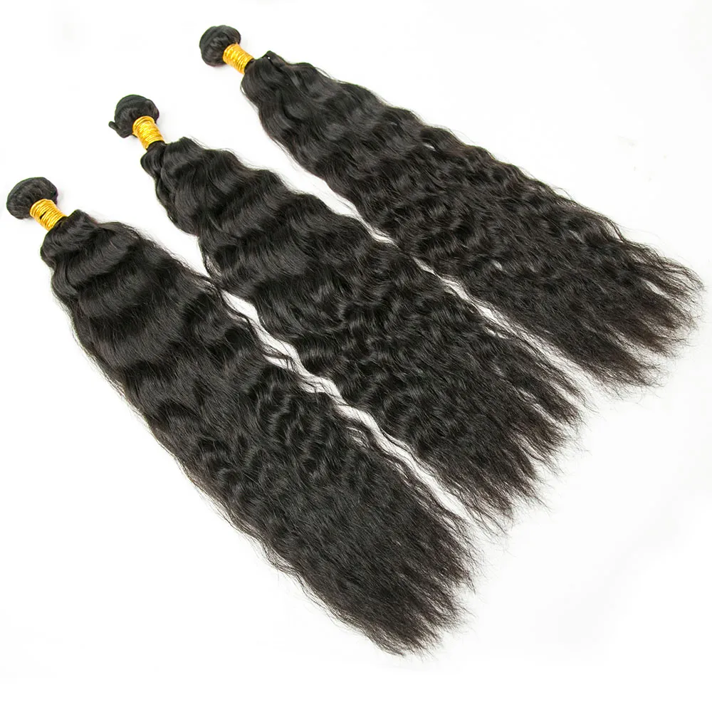 Cambodia Virgin Hair Wet and Wavy Weft Bundles Human Hair