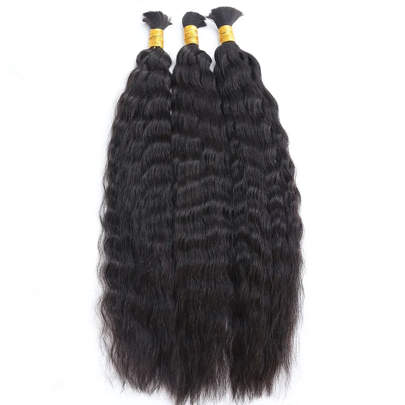 Wet & Wavy Bulk Hair Extensions for Braiding - Image 5