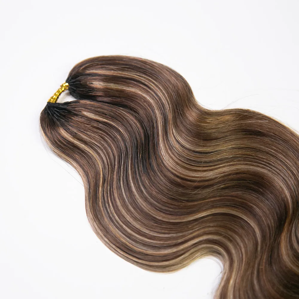 #4/27/30 Mix Color Blend Body Wave Human Crochet Hair - Image 7