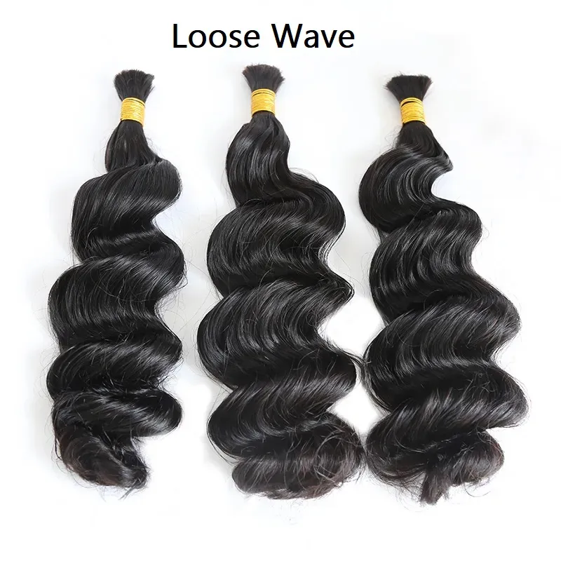 Wholesale - Double Drawn Burmese Hair Bulk Braiding Hair (Price for 1 Bundle) - Image 7
