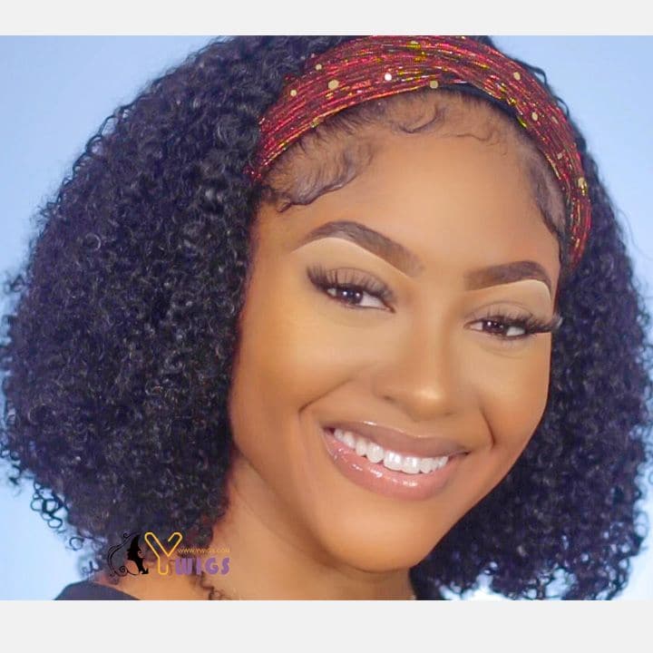 Wholesale - Human Hair Headband Wig Natural Color - Image 4